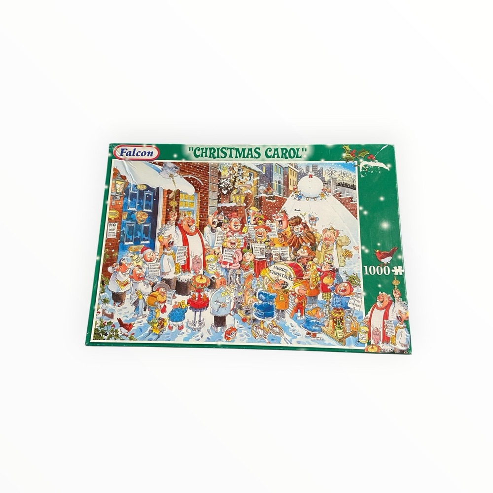 Falcon Christmas Carol 1000 Piece Puzzle Graham Thompson No 10377